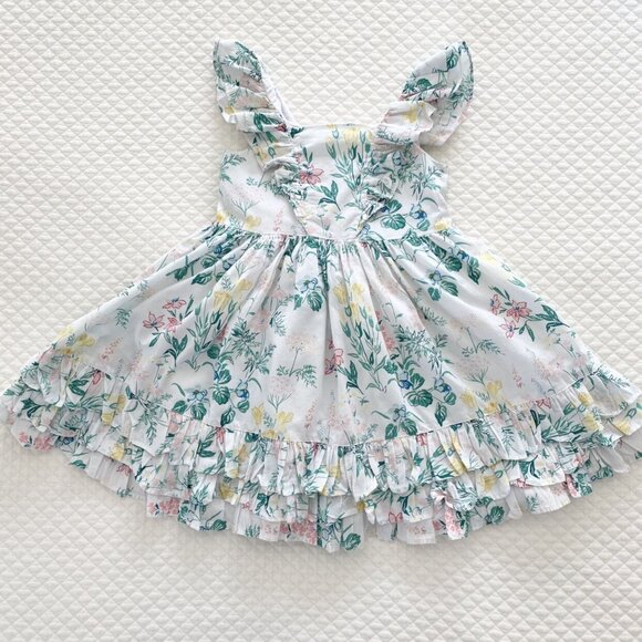 Janie and Jack Infant Girls Size 6-12 months Bloomers included Easter Spring Twi - Picture 4 of 15